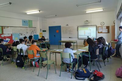 Alumnado gallego participa en la “Carrera de la vida” de la mano de jóvenes de Quispicanchi