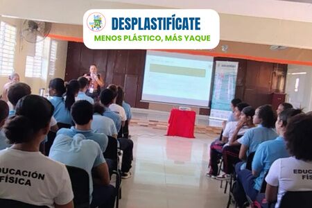 Desplastifícate: una campaña para reducir los plásticos de un solo uso en Santiago Oeste