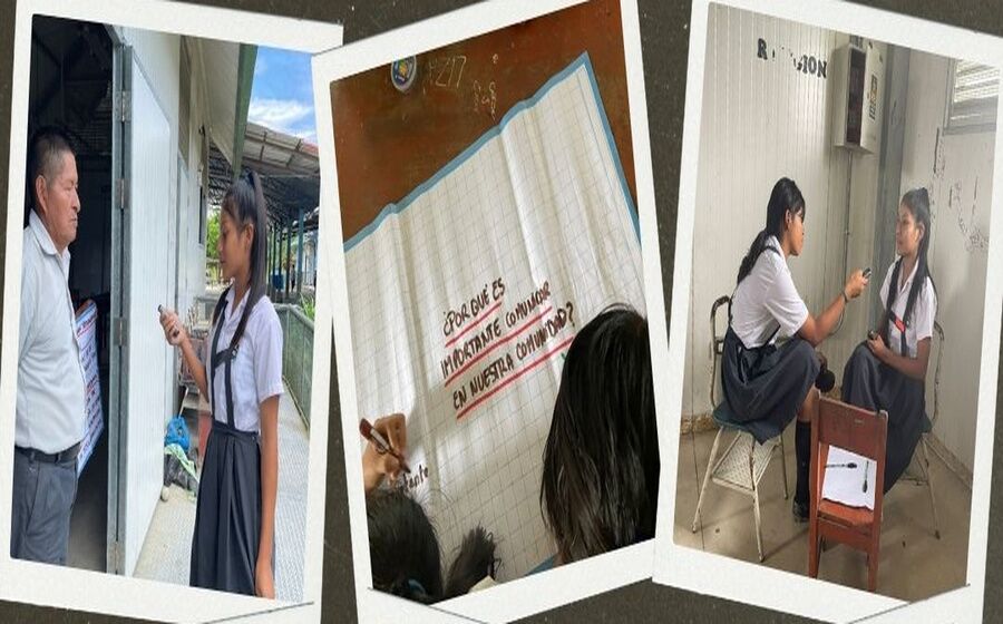 Estudiantes Awajún alzan su voz por la soberanía alimentaria y la identidad cultural a través de la radio