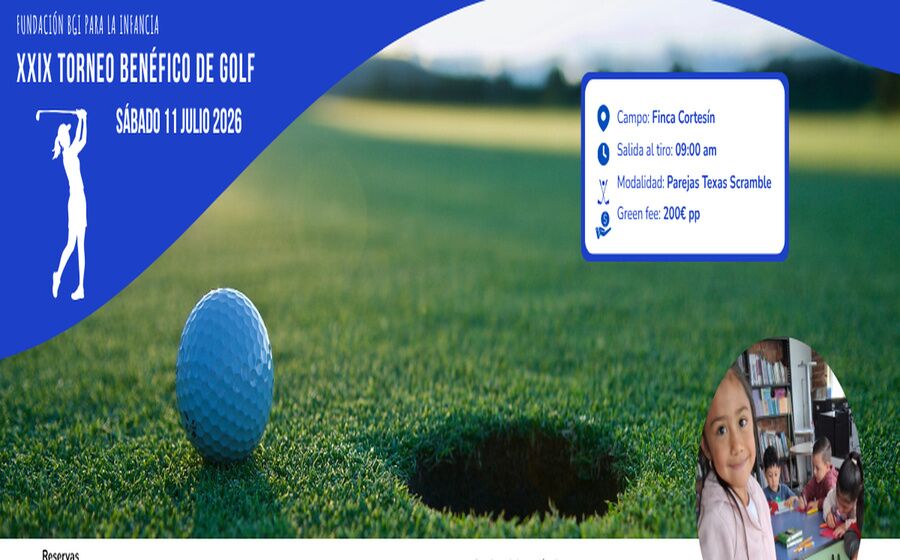 La Fundación BGI celebra la XXIX edición de su Torneo Benéfico de Golf en Finca Cortesín